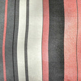 Whitworth Stripe 100% Cotton Cushion Cover 43cm x 43cm - Blush Pink - Whitworth Stripe Cushion In Blush 43 X 43Cm 3