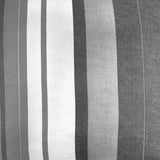 Whitworth Stripe 100% Cotton Cushion Cover 43cm x 43cm - Grey - Whitworth Stripe Cushion In Grey 43 X 43Cm 3