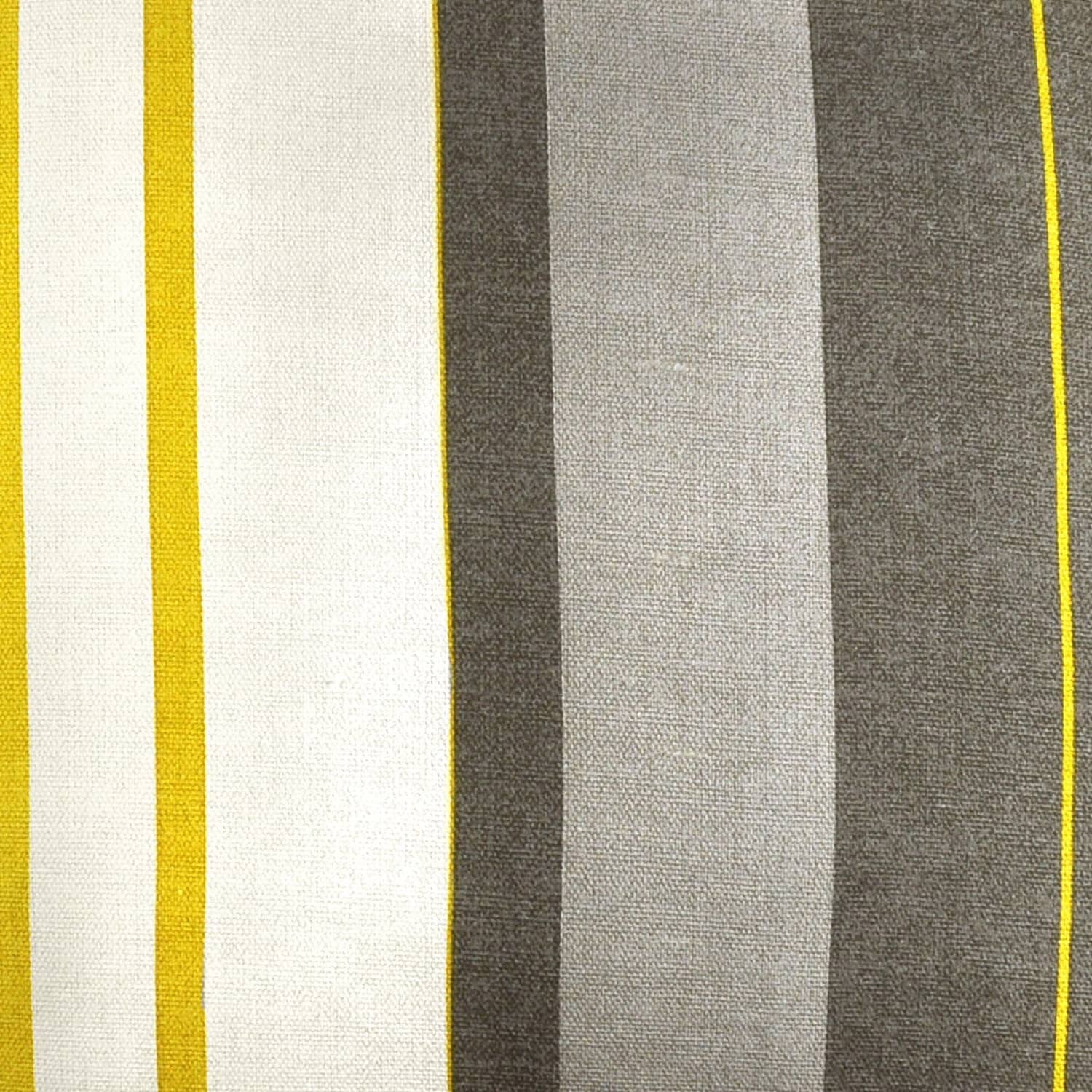 Whitworth Stripe 100% Cotton Cushion Cover 43cm x 43cm - Ochre - Whitworth Stripe Cushion In Ochre 43 X 43Cm 3