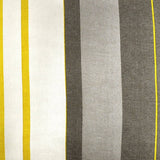 Whitworth Stripe 100% Cotton Cushion Cover 43cm x 43cm - Ochre - Whitworth Stripe Cushion In Ochre 43 X 43Cm 3
