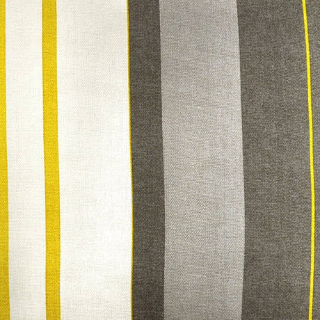 Whitworth Stripe 100% Cotton Cushion Cover 43cm x 43cm - Ochre - Whitworth Stripe Cushion In Ochre 43 X 43Cm 3