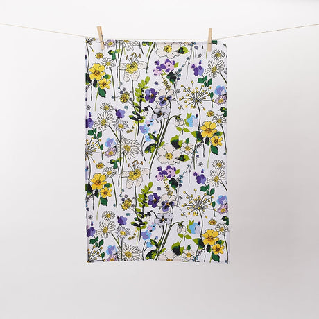 Ulster Weavers Wildflowers Floral 100% Cotton Tea Towel - Wildflowers Cotton Tea Towel In Multicolour 2