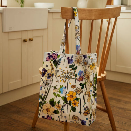 Ulster Weavers Wildflowers Floral Tote Bag - Wildflowers Pvc Bag Small In Multicolour 2