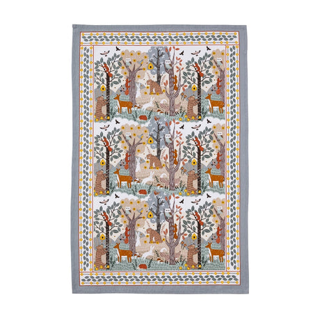 Ulster Weavers Wildwood Animal Print Cotton Tea Towel