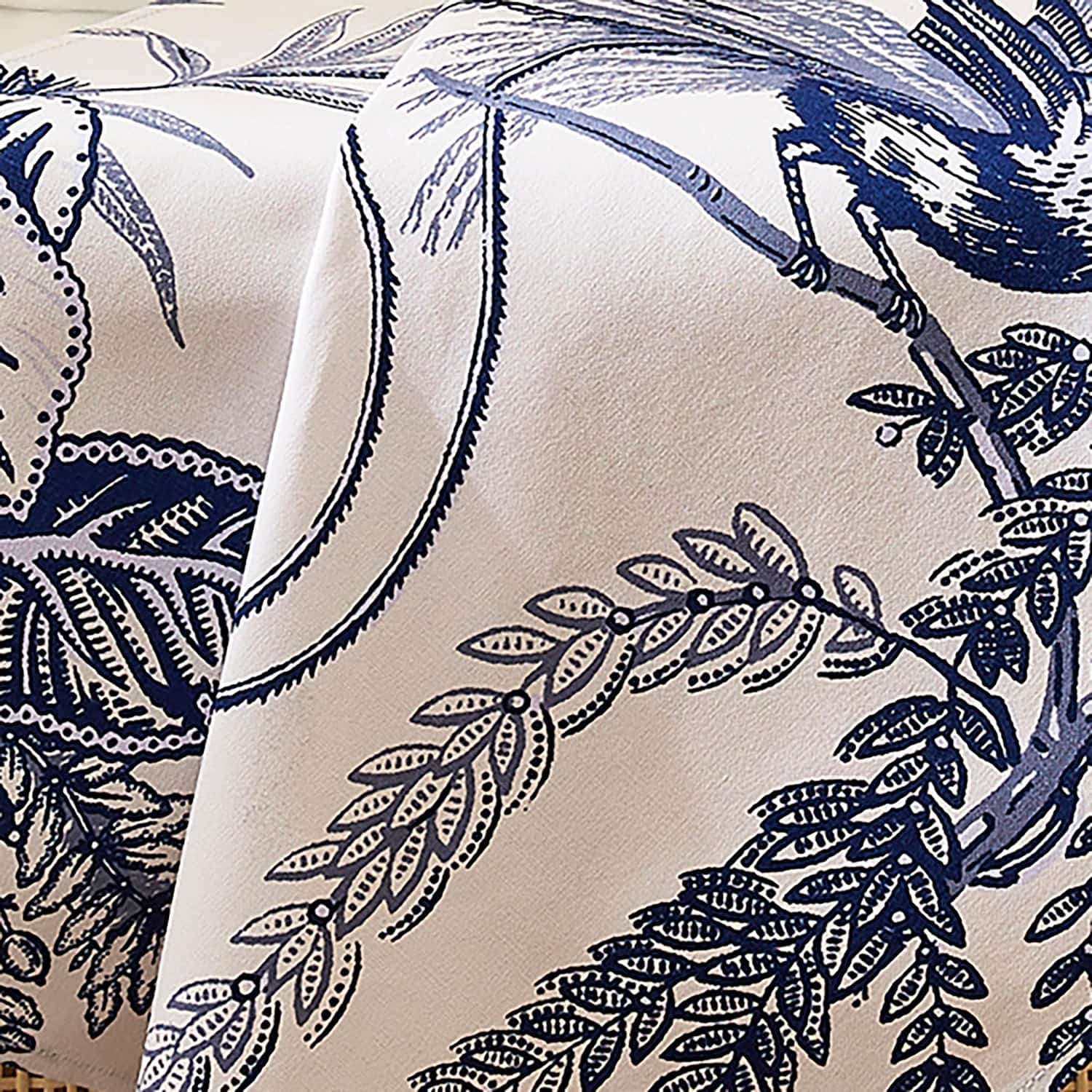 Ulster Weavers Willow Toile Tea Towel - Willow Toile Cotton Tea Towel In Blue 3