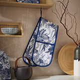 Ulster Weavers Willow Toile Double Oven Glove - Willow Toile Double Oven Glove In Blue 2