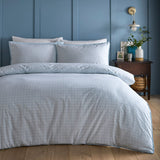 Willow Tree Scene Blue 100% Cotton 200 Thread Count Duvet Cover Set - Willow Tree Scene Duvet Cover Set In Blue 4