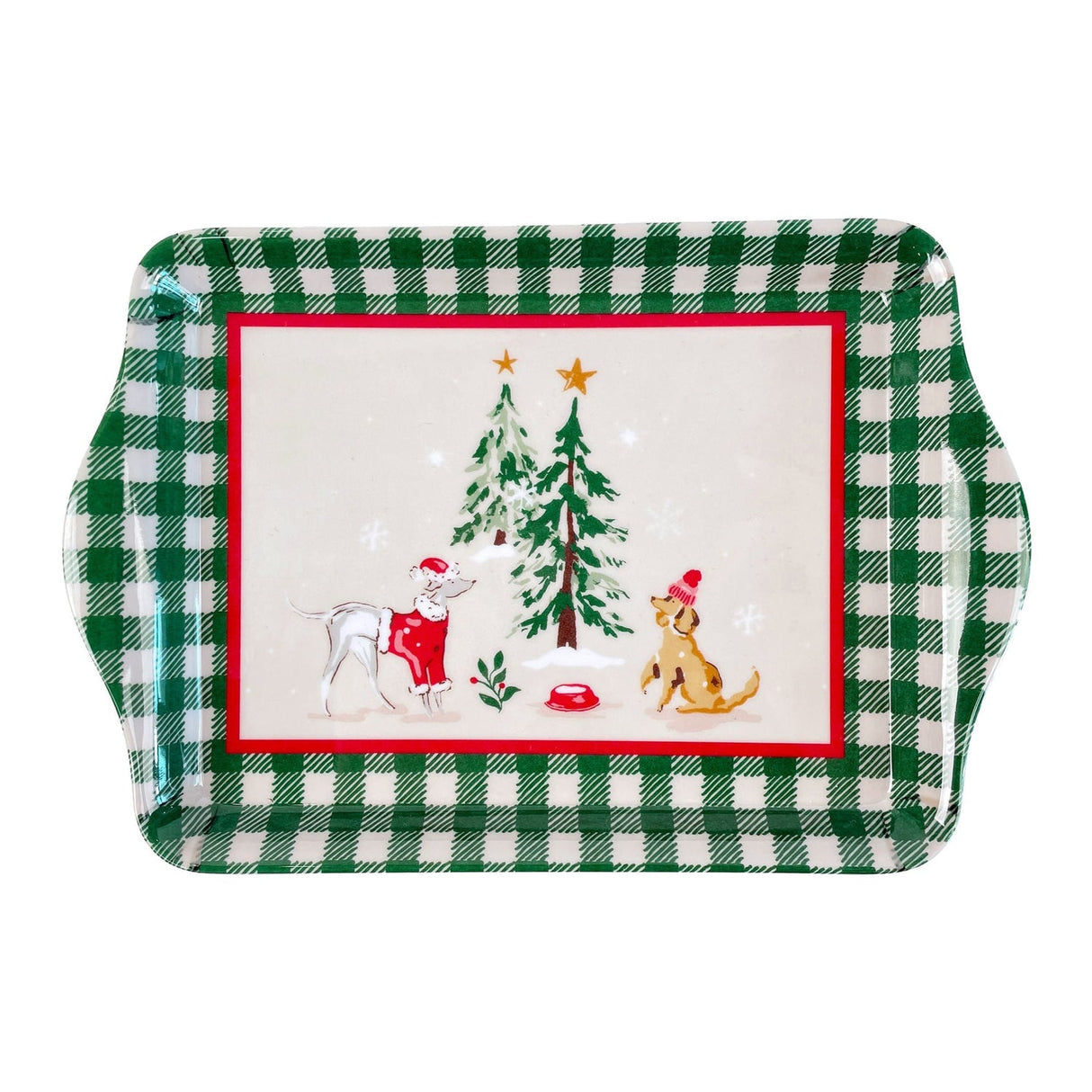 Ulster Weavers Winter Walkies Dog Print Christmas Scatter Tray