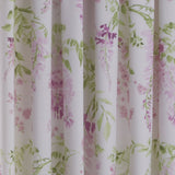 Wisteria Floral Lined Pencil Pleat Curtains - Pink Thermal Light Filtering - Wisteria Pencil Pleat Curtains In Pink 4
