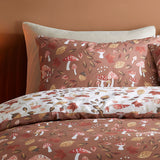 Woodland Dreams Polycotton Duvet Cover Set - Natural - Woodland Dreams Duvet Cover Set In Natural 2