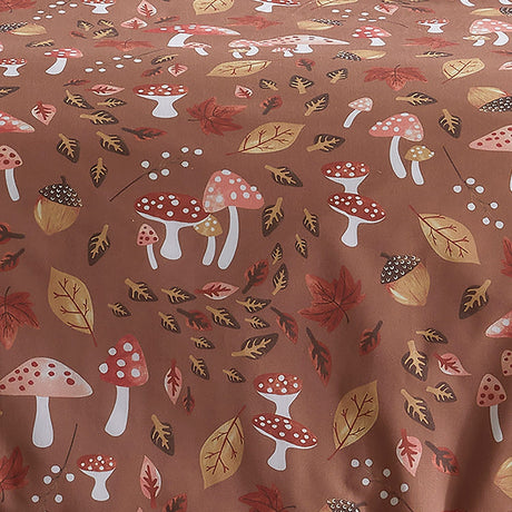 Woodland Dreams Polycotton Duvet Cover Set - Natural - Woodland Dreams Duvet Cover Set In Natural 3