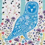 Ulster Weavers Woodland Owl 100% Cotton Tea Towel Blue
