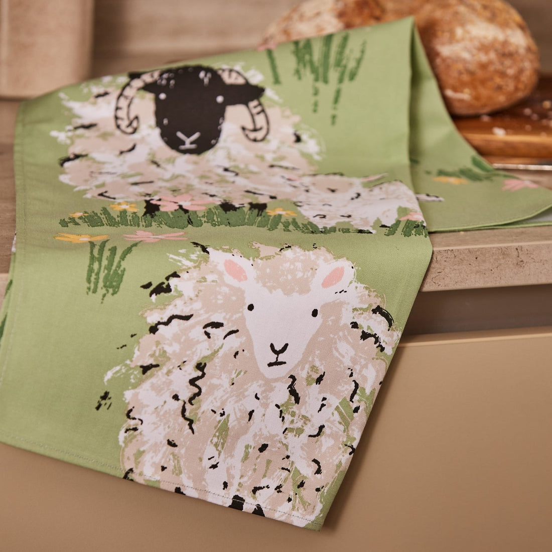 Ulster Weavers Woolly Sheep Cosy Tea Towel