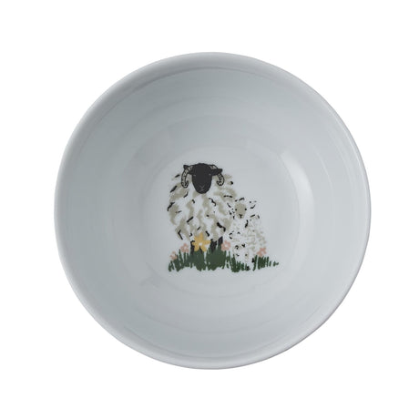 Ulster Weavers Woolly Sheep Cosy Porcelain Bowl - Woolly Sheep Porcelain Bowl In White 2