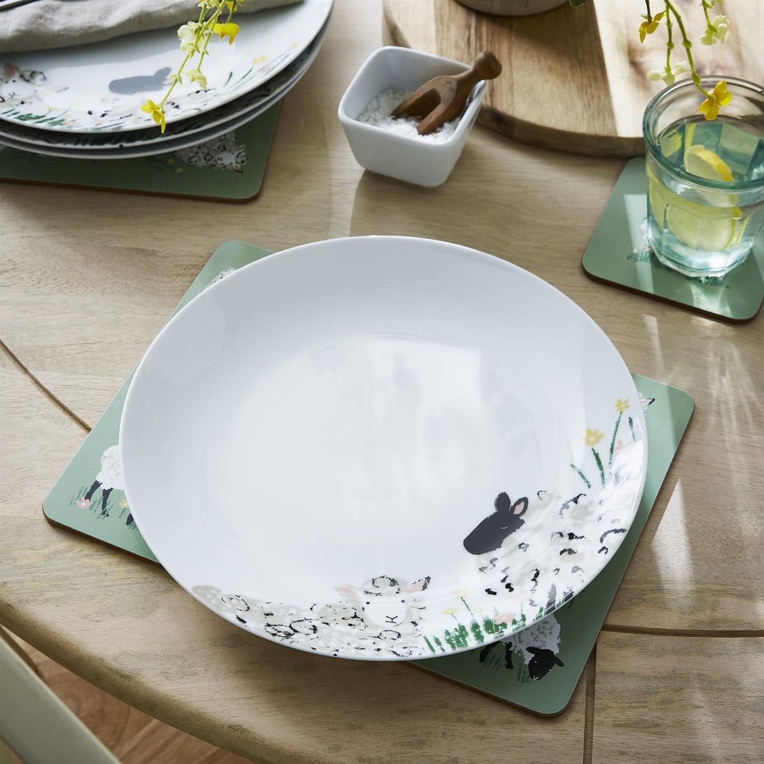 Ulster Weavers Woolly Sheep Cosy Porcelain Dinner Plate