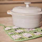 Ulster Weavers Woolly Sheep Cosy Pot Mat - Woolly Sheep Pot Mat In Green 2
