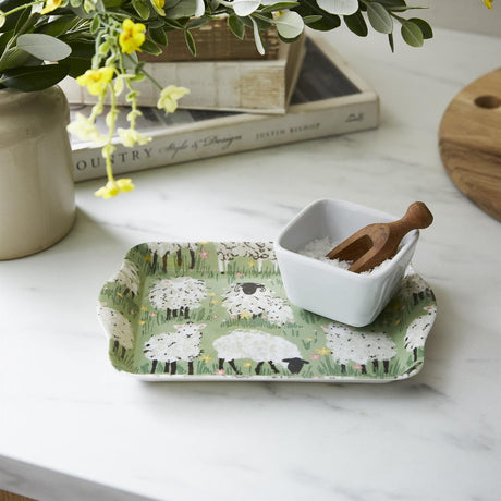 Ulster Weavers Woolly Sheep Cosy Scatter Tray - Woolly Sheep Scatter Tray In Green 2