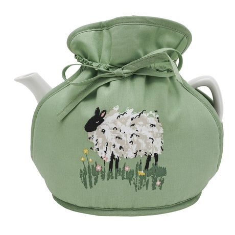 Ulster Weavers Woolly Sheep Cosy Muff Tea Cosy - Woolly Sheep Tea Cosy Muff In Green 1