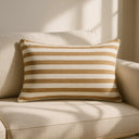 Woven Stripe Cushion Cover / Filled Cushion 16" x 24" (40cm x 60cm) by Yard