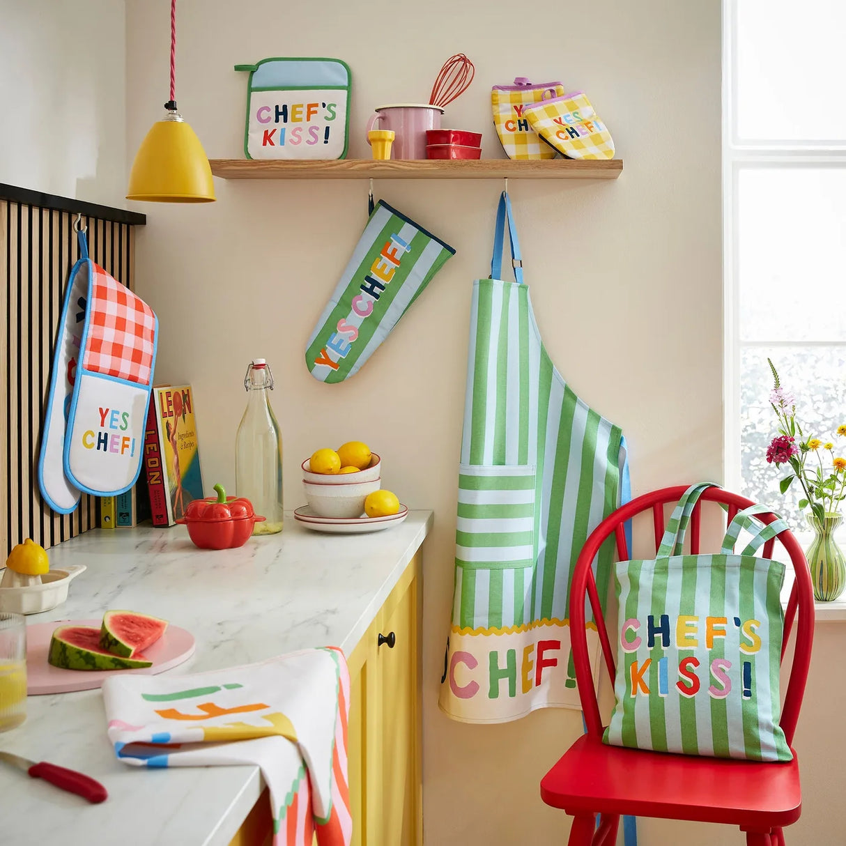 Yes Chef Tote Shopping Bag in Multicolour