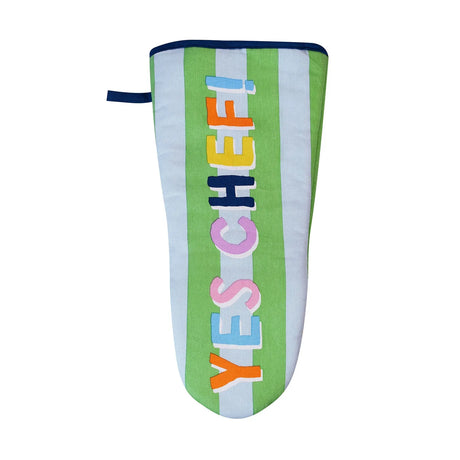Yes Chef Gauntlet Oven Glove in Multicolour