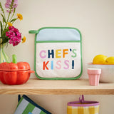Yes Chef Pot Mitt in Multicolour