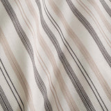 Yarn Dyed Woven 100% Cotton Duvet Cover Set - Natural - Yarn Dyed Woven Thin Stripe Duvet Cover Set In Natural 3