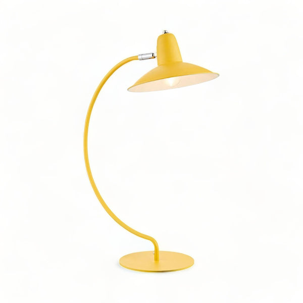 Yellow Charlie Desk Lamp 54cm