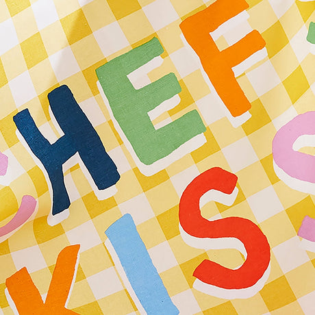 Yes Chef Kiss 100% Cotton Tea Towel Multicolour - Yes Chef Kiss Cotton Tea Towel In Multicolour 4