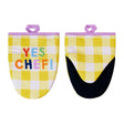 Ulster Weavers Yes Chef 100% Cotton Kitchen Textiles & Accessories - Yes Chef Microwave Mitts Pair In Multicolour 1