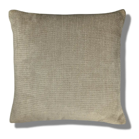 York Chenille Cushion Cover and Filled Cushion 18" x 18" (45cm x 45cm) by Sundour