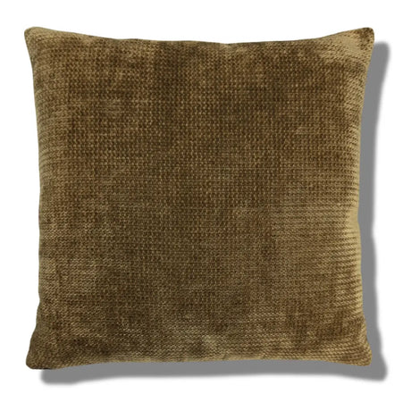 York Chenille Cushion Cover and Filled Cushion 18" x 18" (45cm x 45cm) by Sundour