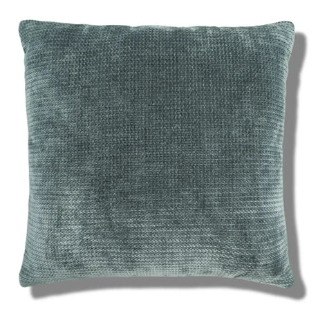 York Chenille Cushion Cover and Filled Cushion 18" x 18" (45cm x 45cm) by Sundour