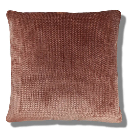 York Chenille Cushion Cover and Filled Cushion 18" x 18" (45cm x 45cm) by Sundour