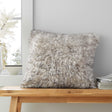 Catherine Lansfield Arctic Fox Faux Fur Filled Cushion