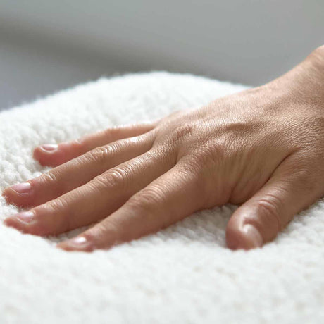 Thermal Fleece Underblanket Mattress Topper Cream by Emma Barclay