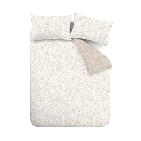 Brushed Floral Toile Duvet Cover Set by Bianca