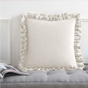 So Soft Velvet Touch Double Frill Cushion 17" x 17" (43cm x 43cm) by Catherine Lansfield
