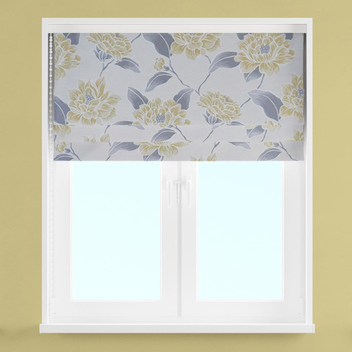 Arranmore Gold Made to Measure Roman Blind by Style Furnishings
