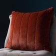 Empress Faux Fur Cushion Cover Collection - Rust