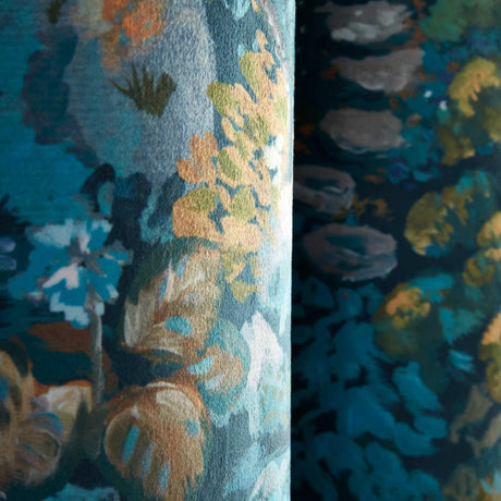RHS Garden Walk Pencil Pleat Tape Top Curtains 3