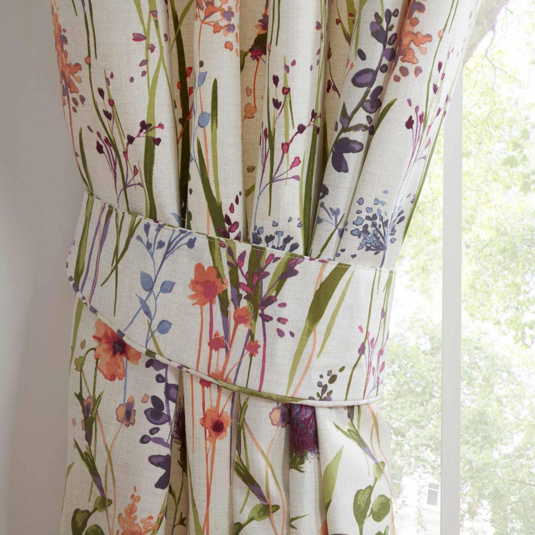 Hampshire Floral Tie Backs