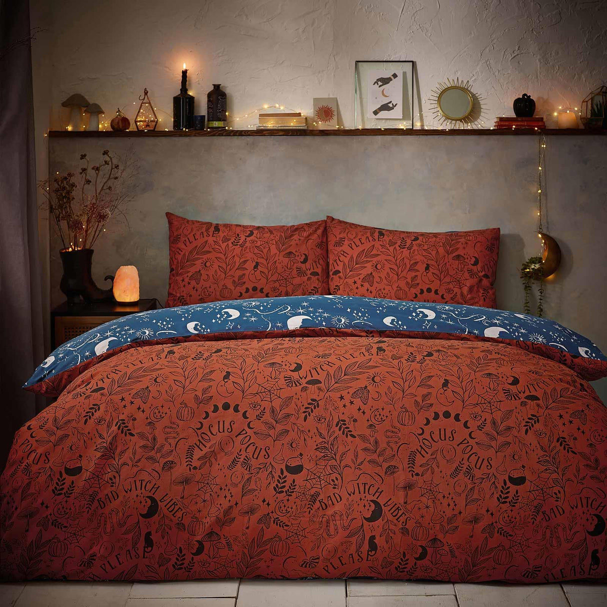 Witchy Vibes Duvet Cover Cover Set