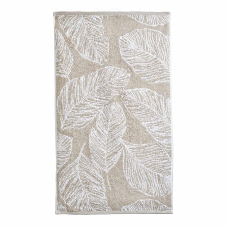 Matteo Leaf Jacquard 550gsm Towel by Fusion