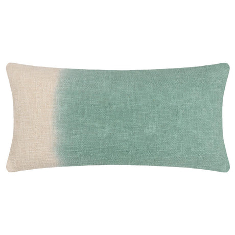 Mizu Rectangular Dip Dye Filled Cushion 30cm x 65cm by furn.