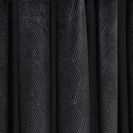 Thermal Embossed Velvet Blackout Eyelet Curtains by Emma Barclay
