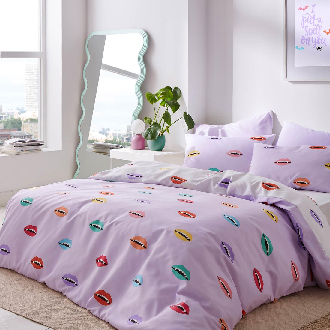 Sassy B Halloween Vamp Duvet Cover Set