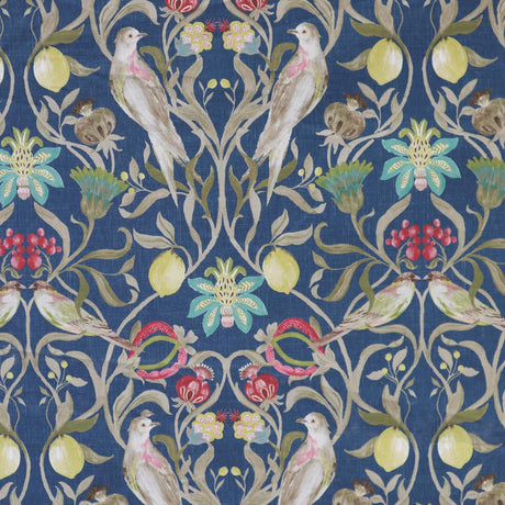 Eliza Navy Made To Measure Curtains by Style Furnishings 3