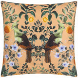 Kali Mirrored Birds Outdoor Cushion Cover 17" x 17" (43cm x 43cm) by Wylder Tropics