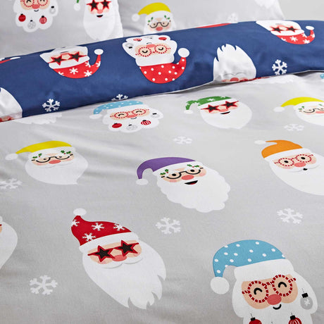 Christmas Santa Spec-Tacular Duvet Cover Set by Catherine Lansfield